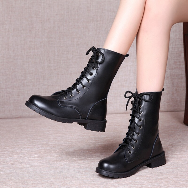 HEE GRAND Nouveau 2016 Femmes Moto Bottes Casual Style Chaussures