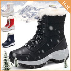 2018 Women Snow Boots Winter Warm Boots Shoes Thick Bottom Platform Waterproof Ankle Boots for Women