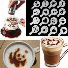 coffeeprinting, coffeeart, diycoffee, garlandmold