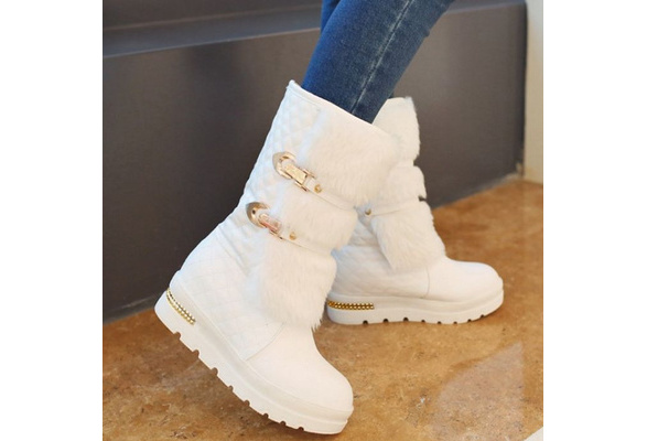 white booties size 12