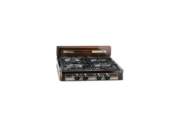 4 Burner Gas Stove Top, Bronze - PFK-400