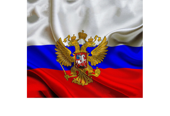 Russian Empire Imperial President Flag Double Eagle Flag Wall Sticker Wish