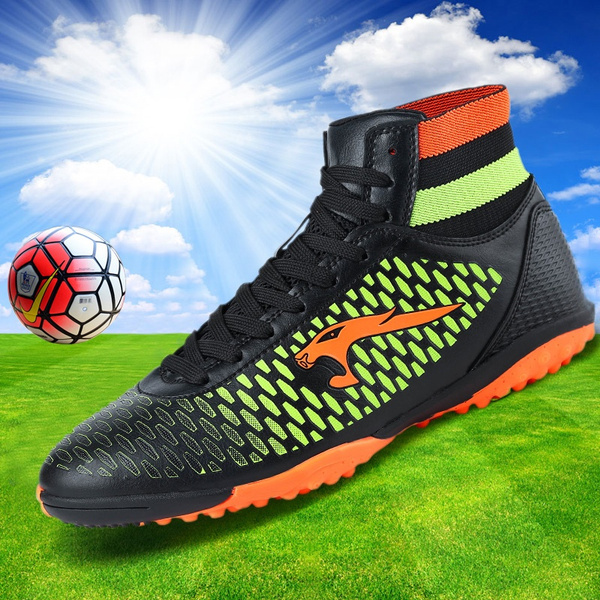 Kids Youth Turf Soccer Cleats Shoes Indoor Football Casual Outdoor