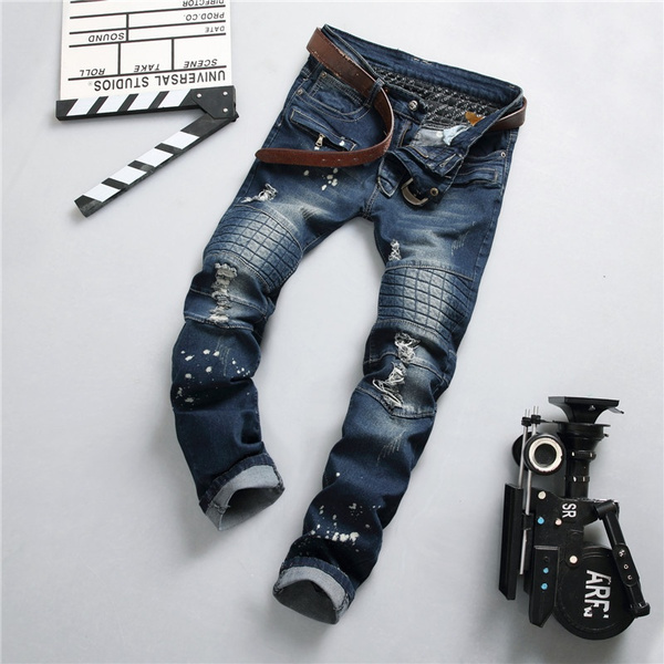 designer motorcycle jeans