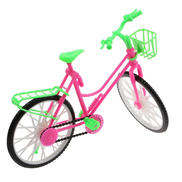 pink and green bike