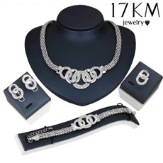 Charm Bracelet, infinity bracelet, Silver Jewelry, Stud Earring