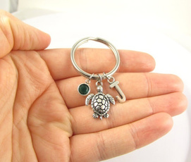 Turtle, customkeychain, Key Chain, Jewelry