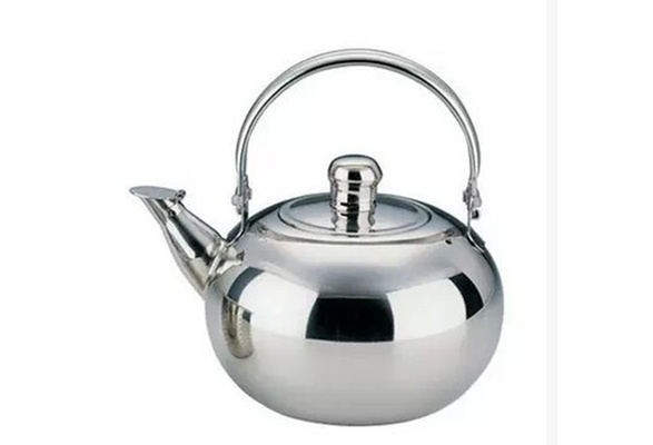 Special offer wholesale stainless steel pot exquisite small kettle teapot  hot milk pot pot Yellow Wine spherical kettle pot