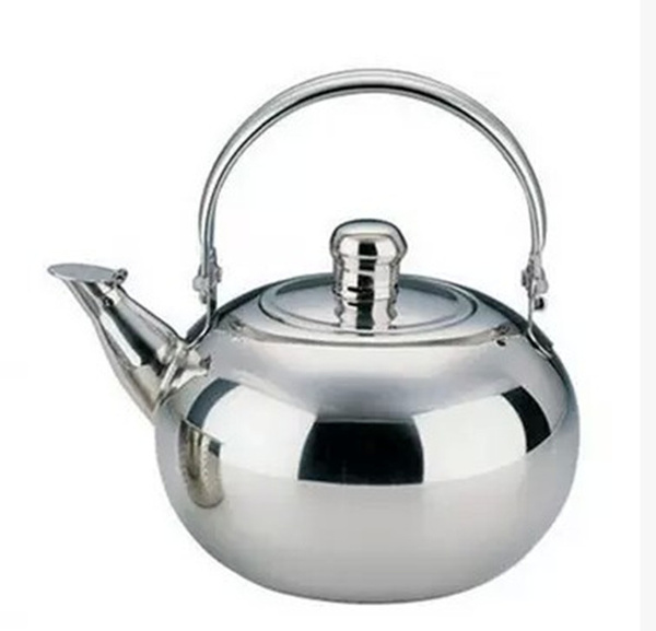 Special offer wholesale stainless steel pot exquisite small kettle teapot  hot milk pot pot Yellow Wine spherical kettle pot