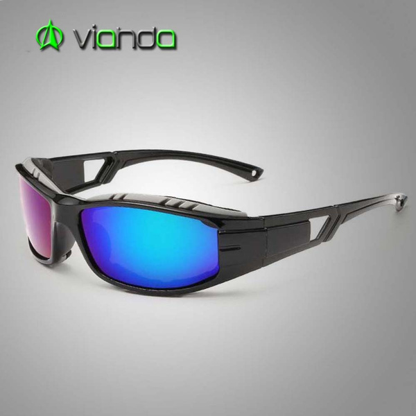 Viahda Brand Sport Polarized Sunglasses Men Fishing Sun Glasses For Men  Lunette De Soleil Gafas Polarizad sunglass Man With box
