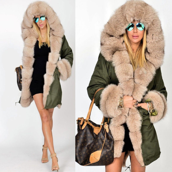 hot women in fur coats