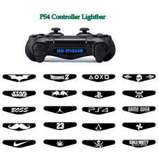 Stickers For Playstation 4 PS4 Dualshock gamepad controller  LED Light Bar Decal PVC Sticker