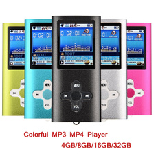 1.8" LCD Screen MP4 Player MP3 MP4 Support 4GB 8GB 16GB 32GB Microsd Card FM Radio Sport Digital Music Player Portable Media Music Player