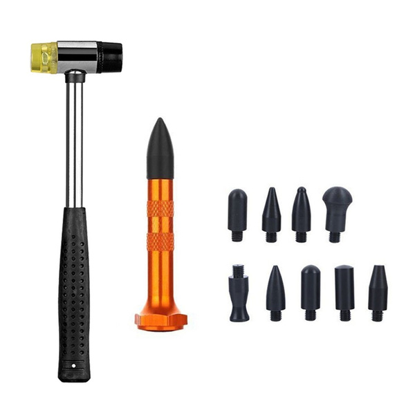 11pcs PDR Tools Tap Down Knockdown Tool Paintless Dent Repair Hail ...