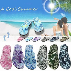 beach shoes, Flip Flops, flatslipper, Summer