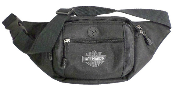 Amazon.com: Harley Davidson Logo Belt Bag, Black, One Size
