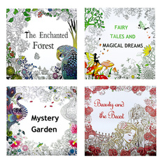 coloringandactivitybook, Fashion, Garden, artpaintingbook
