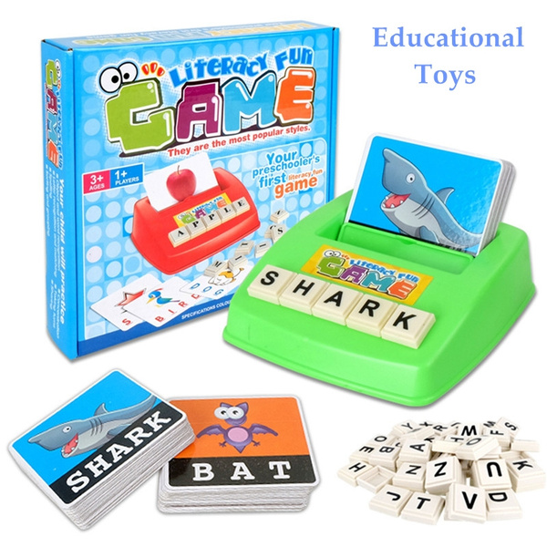 GAME English enlightenment toys learn English board GAME word