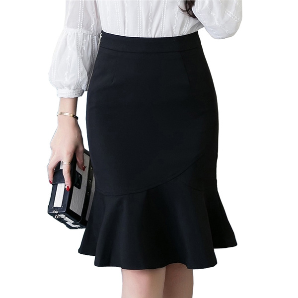 Latest office skirt outlet designs