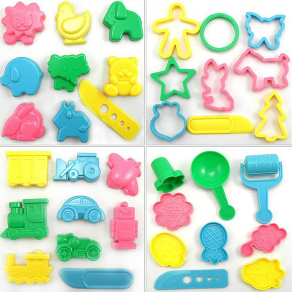 29 PC Play Dough Set With Carry Modelling Tool Case Kids Toys Shapes Game Gift for sale online 
