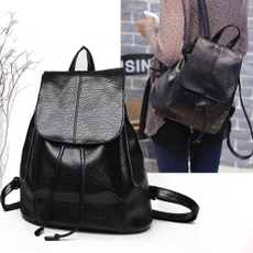 travelsatchelbackpack, black backpack, largepocket, School Backpack