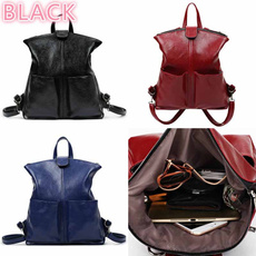 women backpack, PU, leather, Backpacks
