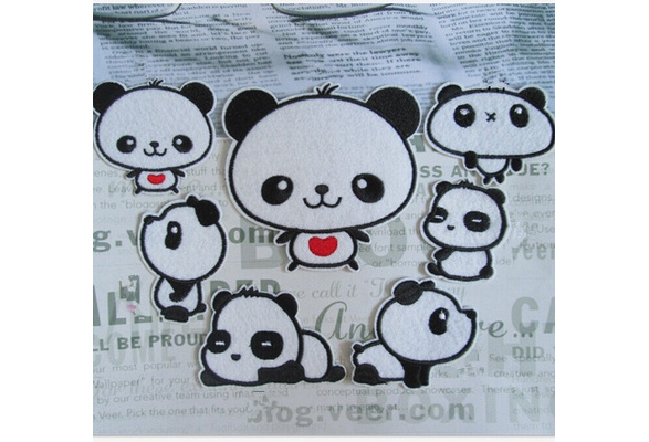 Vintage Sewing Stickers Sack - Kawaii Panda - Making Life Cuter