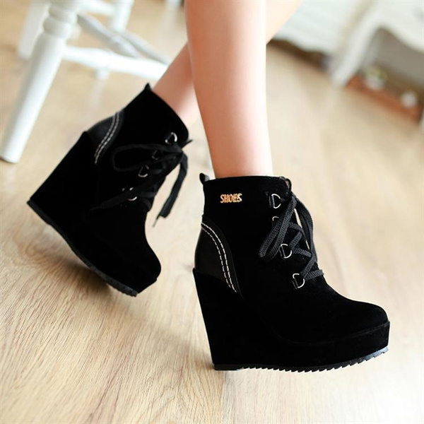 winter wedge shoes