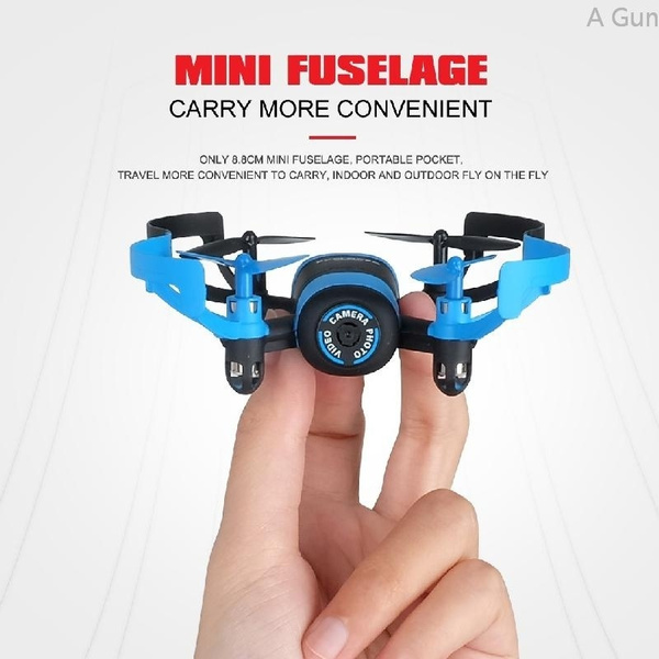 A Gun JXD 512V MIni RC Camera Drone With 3D Roll UFO One-Key