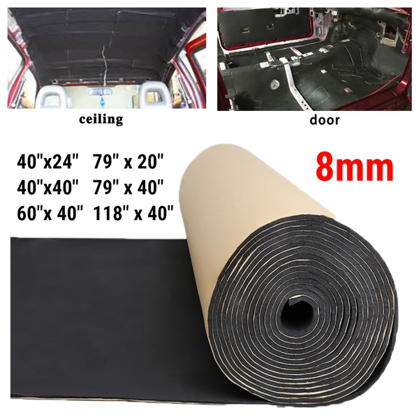 unique bargains car heat insulation sound deadener mat