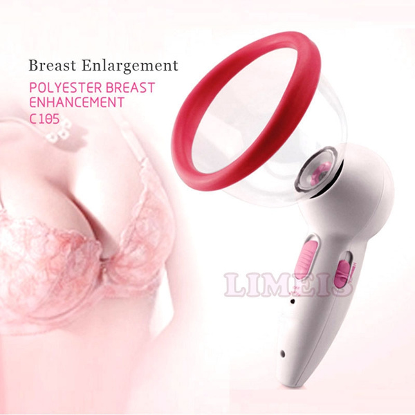 Micro-current Chest Massager Vacuum Pump Cup Breast Massager