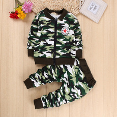 2PC Toddler Boys Girls Clothes Outfit Youth Child Girl Clothing Outfits Coat + Trousers