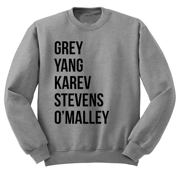 Greys anatomy outlet sweater