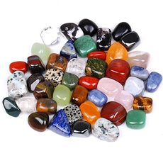 100g Bulk Assorted Mixed Gemstone Rock Minerals Crystal and Tumbled Stone Beads for Chakra Healing Crystals and Gemstones