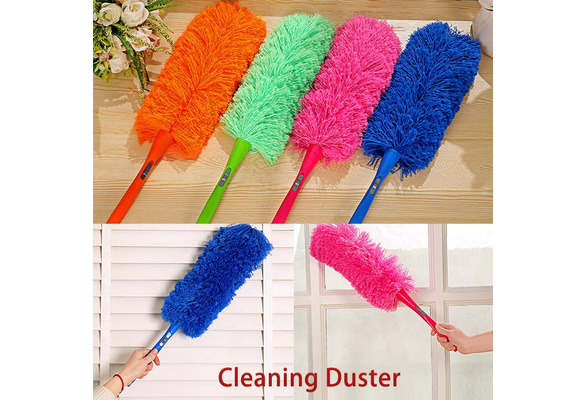 Microfibre Duster Soft Feather 41-88cm Fluffy Brush Magic Cleaning Dust  Cleaner