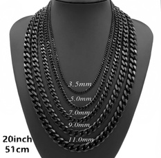 Steel, Chain Necklace, Men  Necklace, Jewelry