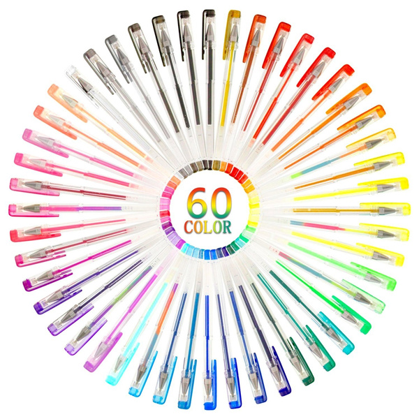 Gel Ink Pen Refills - Set of 60