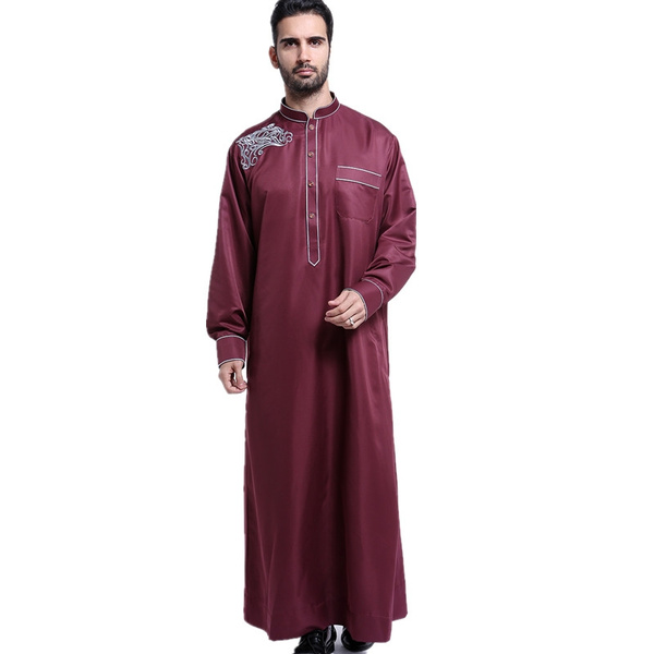 High Quality Embroidery Muslim Jubbah 