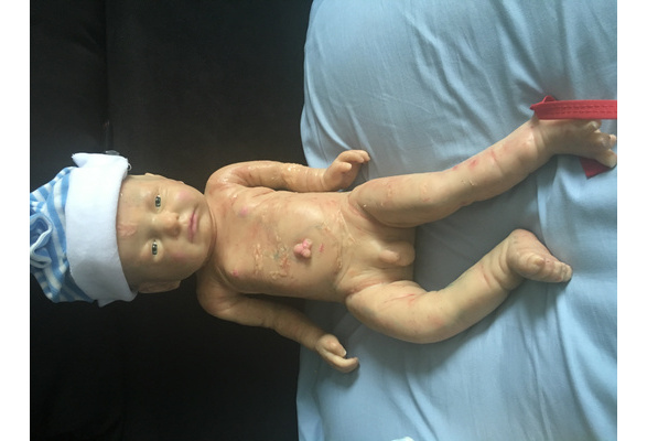 solid silicone baby doll kits