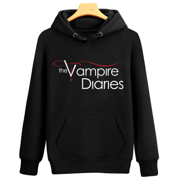 age expiration Pef Xmas Gift The Vampire Diaries fleece thickening hoodie sweatshirts | Wish