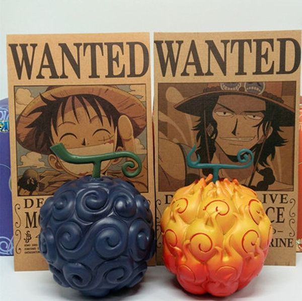 One Piece Gk Model Ornaments Luffy Exelon Devil Fruit Wish