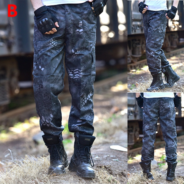 New Fashion Camouflage Cargo Pants Men Casual Joggers Military Army Style  Loose Baggy Trousers Hiphop Streetwear - Casual Pants - AliExpress