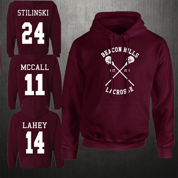 beacon hills lacrosse hoodie