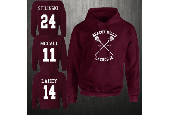 Beacon hills clearance lacrosse hoodie mccall