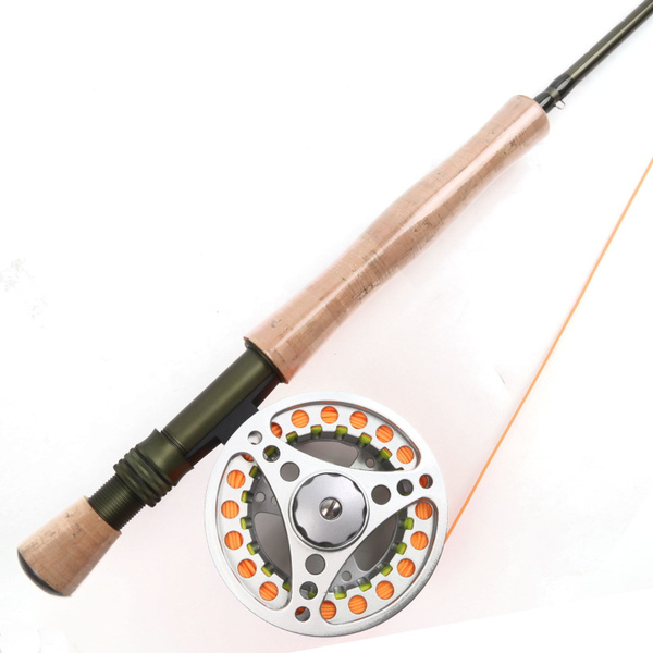 8WT Fly Rod And Reel Combo 9FT 4PCS Fly Fishing Rod+7/8WT Fly Reel+Fly Line