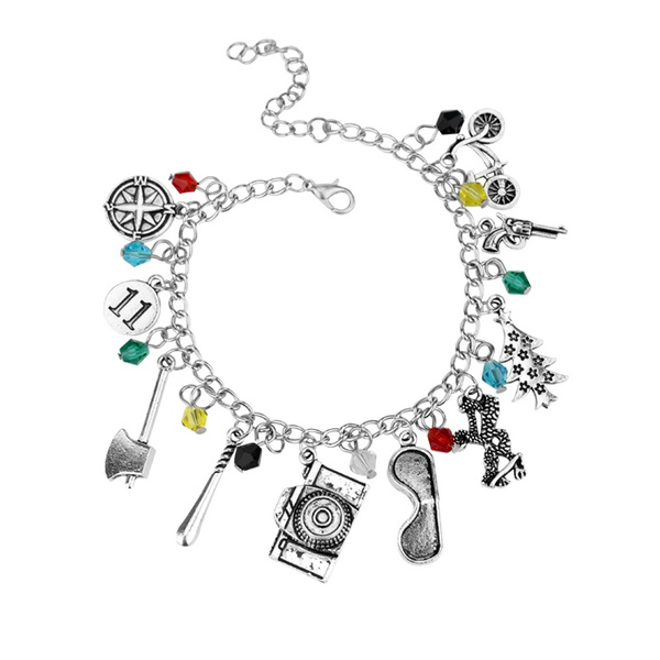 science charm bracelet