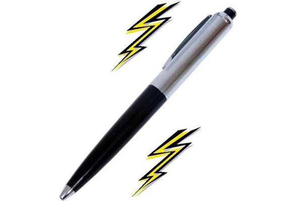 2020 Novelty Utility Ballpoint Pens Electric Shock Pen Funny Kuso