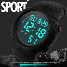 leddigitalwatch, Sport, led, Waterproof Watch