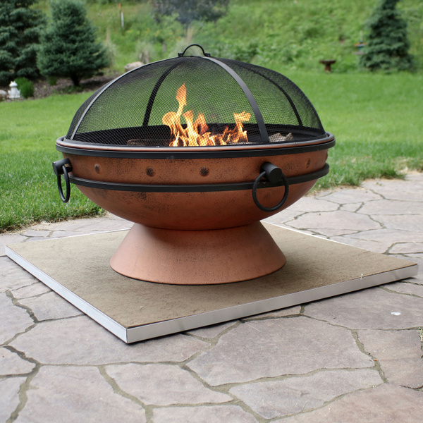 Deck Protect Fire Pit Pad Combo 36