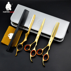 Stainless Steel Scissors, golden, hairshear, hairscissor